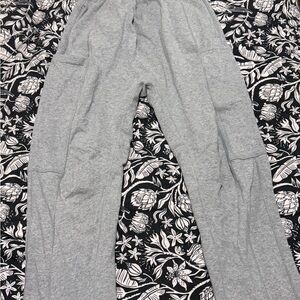 Free People Light Gray Track Joggers